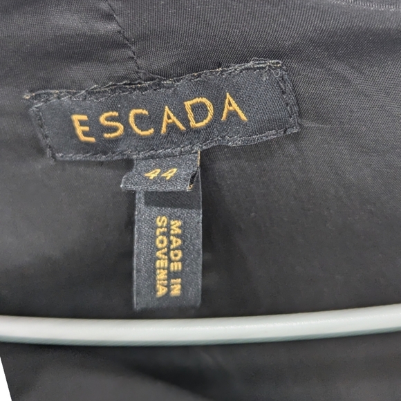 ESCADA Black Dress size 44 Large - Picture 4 of 7